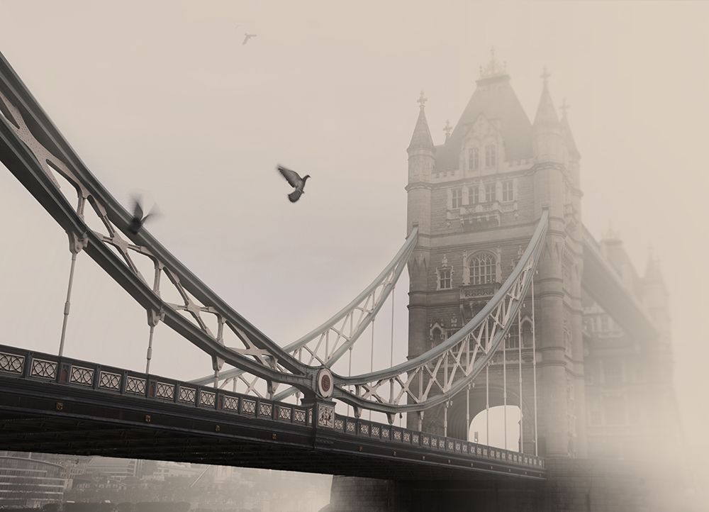 Tower Bridge art print by Lena Weisbek for $57.95 CAD