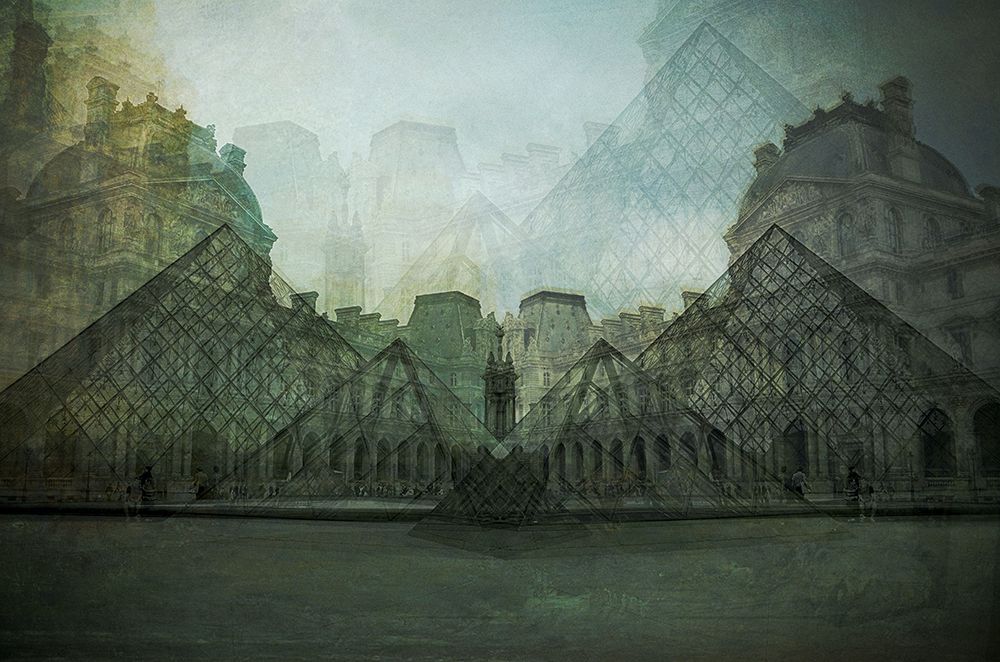 Crystal Pyramids art print by Orkidea W. for $57.95 CAD
