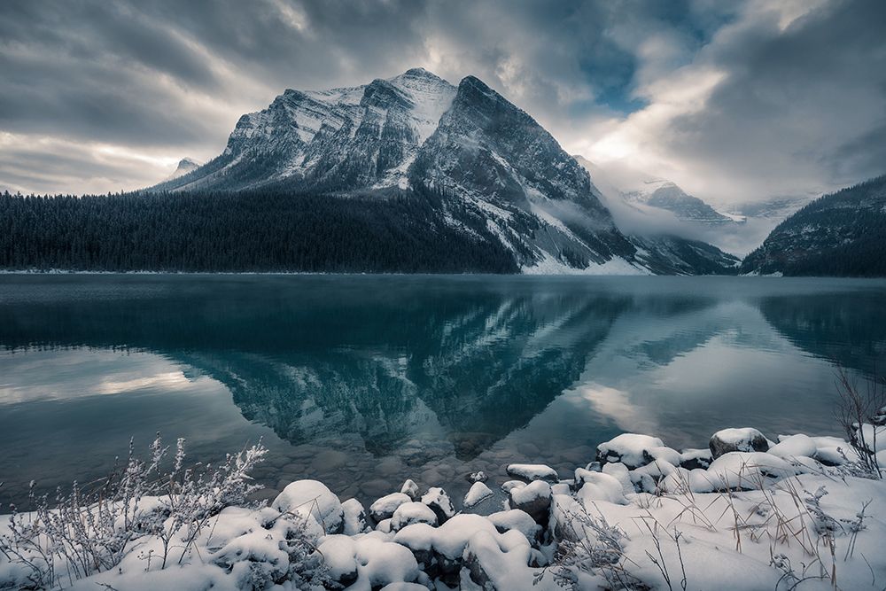 Sunrise At Lake Louise art print by Ivan Macia for $57.95 CAD