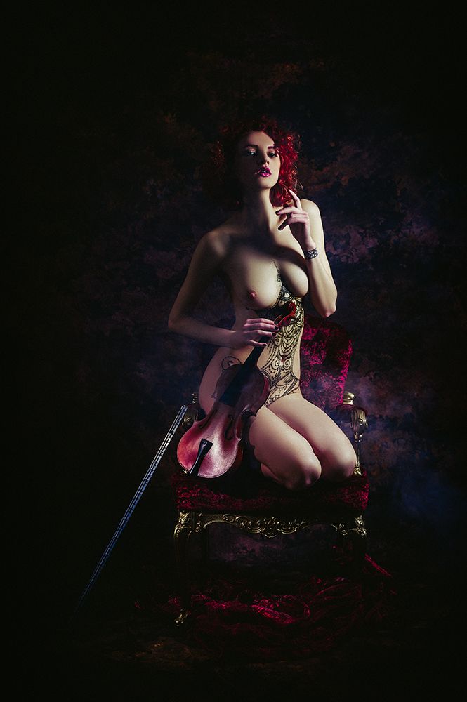 The Violinist art print by Ruslan Bolgov (Axe) for $57.95 CAD