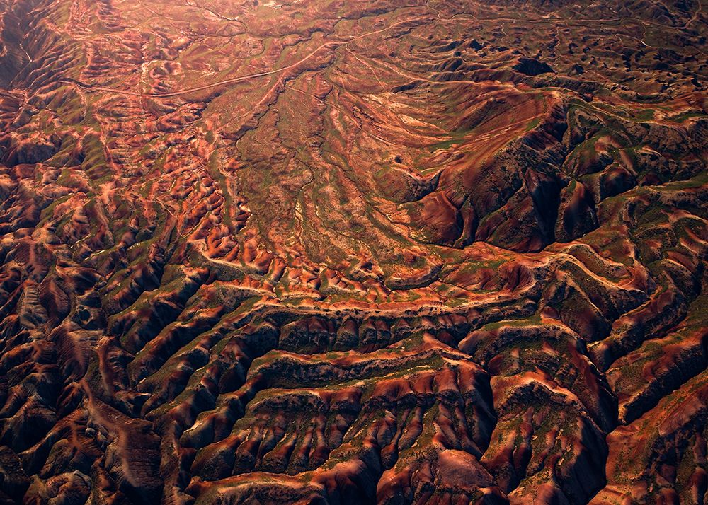 Eshtehard Colorful Mountains art print by Majid Behzad for $57.95 CAD