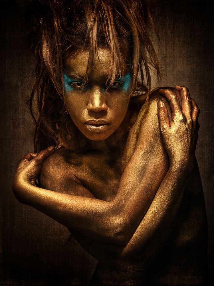 Golden Girl art print by Siegart for $57.95 CAD