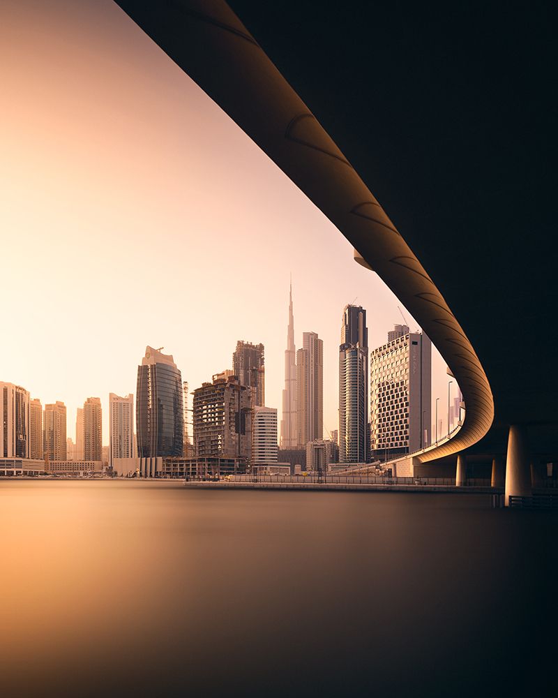 Dubai Business Bay art print by Majid Behzad for $57.95 CAD