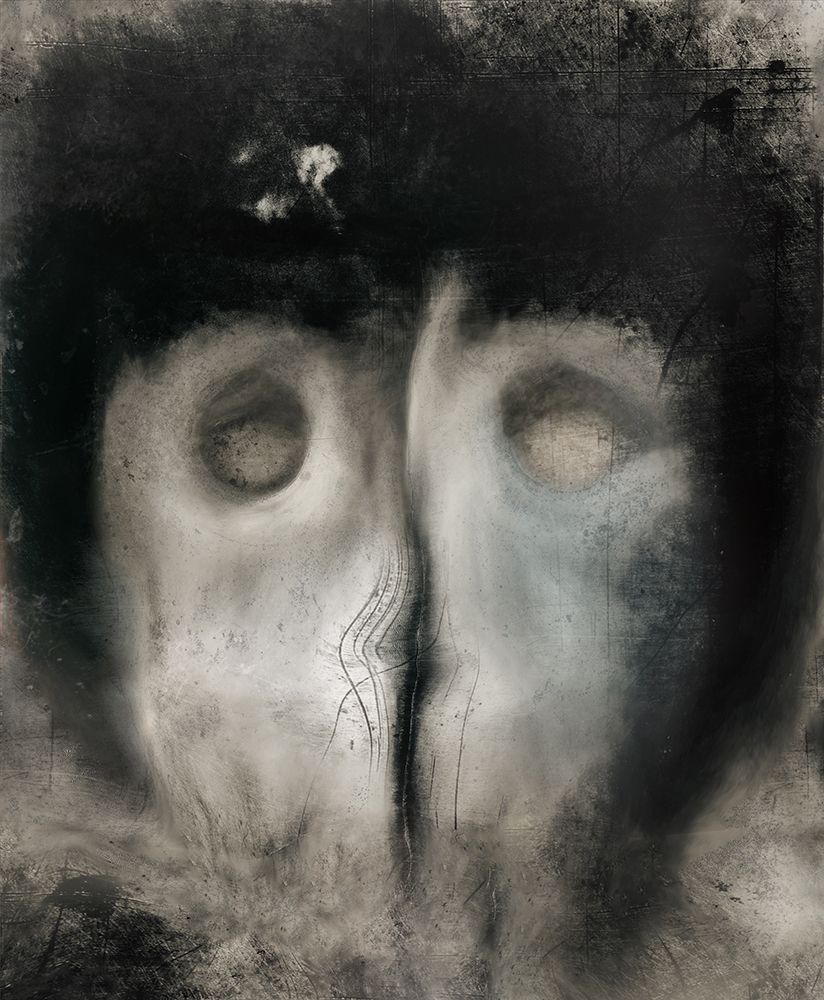 Covid Mask art print by Gilbert Claes for $57.95 CAD