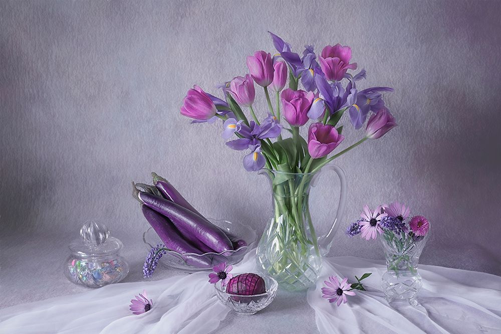 Violet Delight art print by Lydia Jacobs for $57.95 CAD