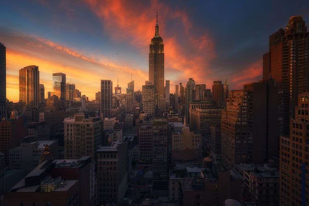 Rooftop, New York art print by David Martin Castan for $57.95 CAD