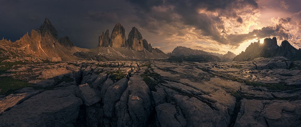 Tre Cime, Dolomites art print by David Martin Castan for $57.95 CAD