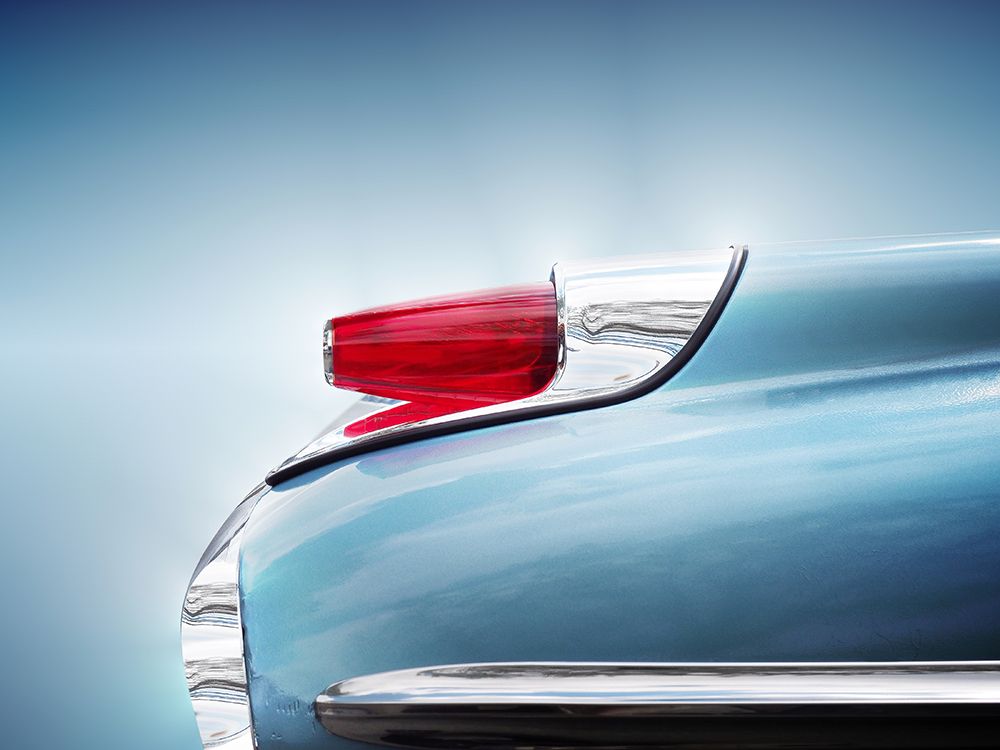Us Classic Car Monterey 1962 Taillight art print by Beate Gube for $57.95 CAD