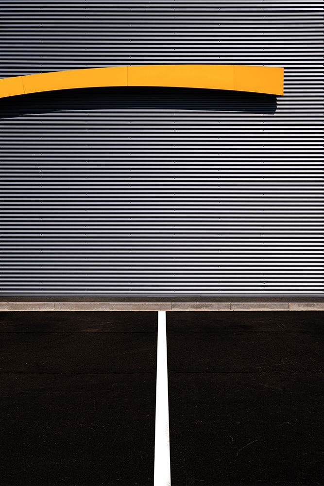 Yellow Line art print by Rolf Endermann for $57.95 CAD