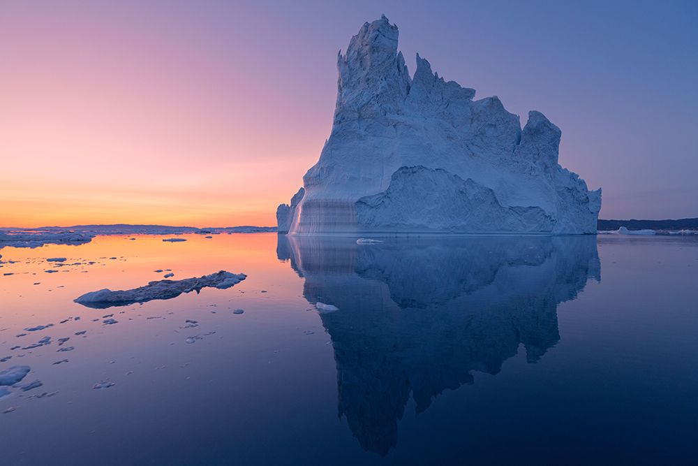 Disko Bay I art print by Juanra Noriega for $57.95 CAD