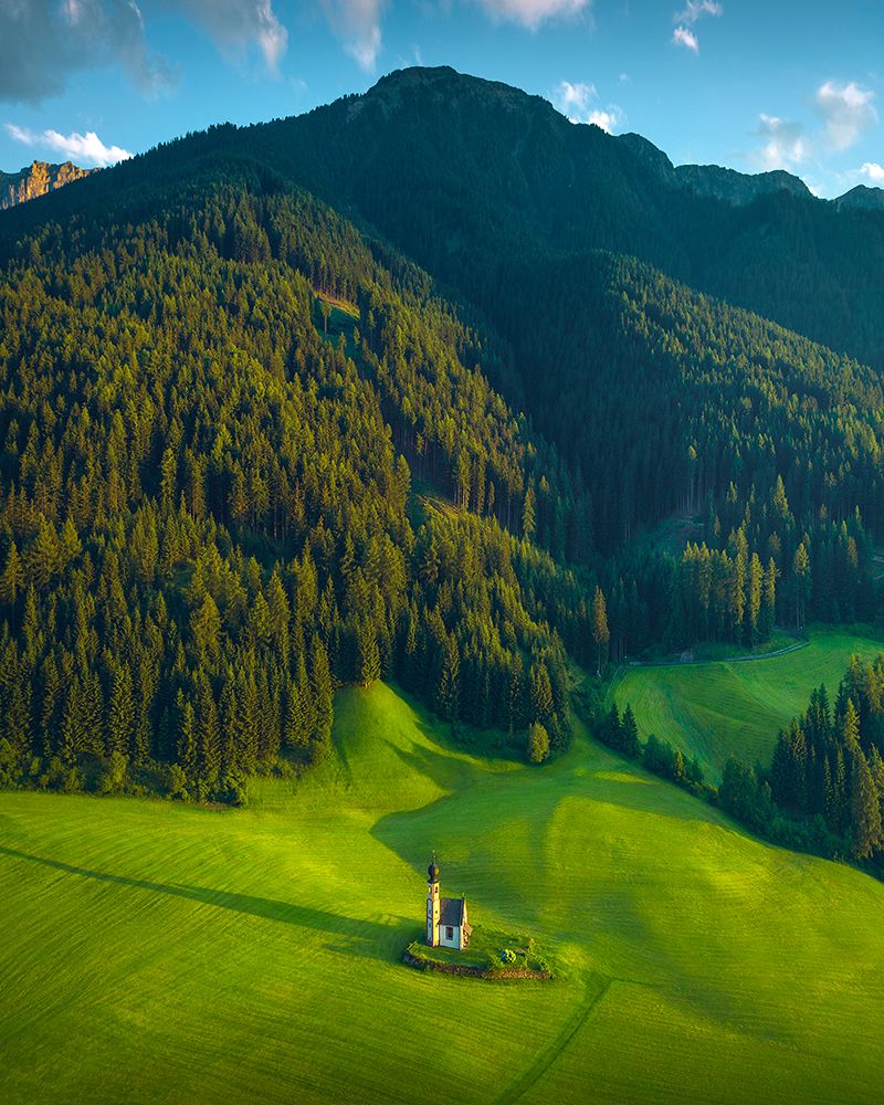 Green Mountain art print by Cuma Cevik for $57.95 CAD