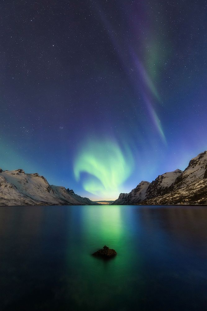 Light At The End Of The Fjord art print by Mika-Pekka Markkanen for $57.95 CAD