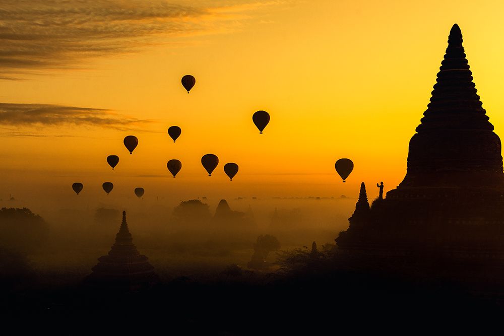 Balloons art print by Witold Ziomek for $57.95 CAD
