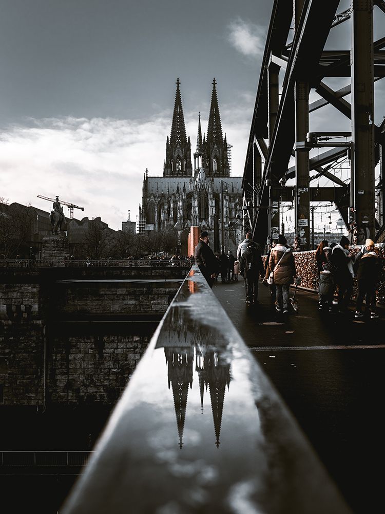 The Cologne Cathedral art print by Massimiliano Coniglio for $57.95 CAD