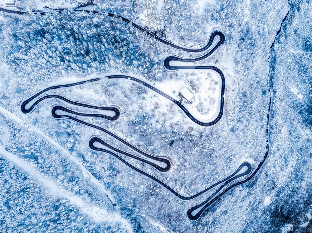 Snow And Asphalt art print by Paolo Crocetta for $57.95 CAD