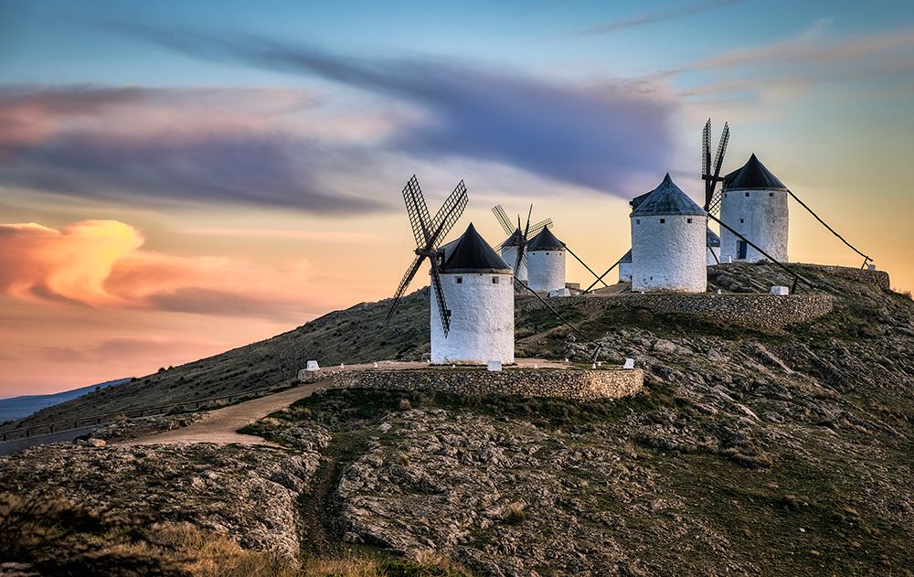 Molinos Al Viento art print by Juan Luis Seco for $57.95 CAD