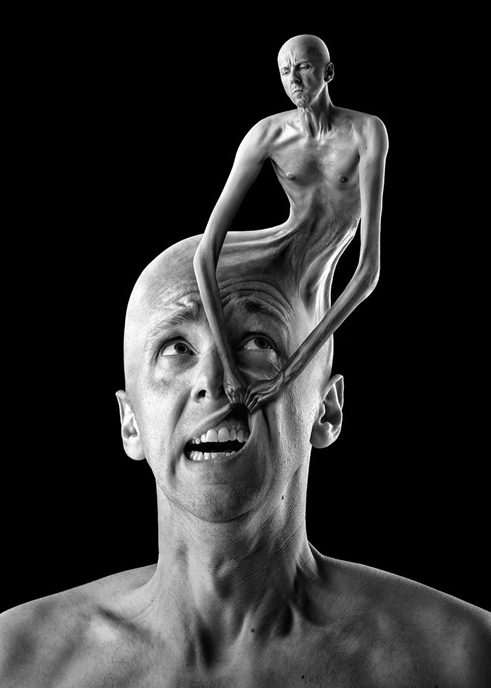 Conscience art print by Christophe Kiciak for $57.95 CAD