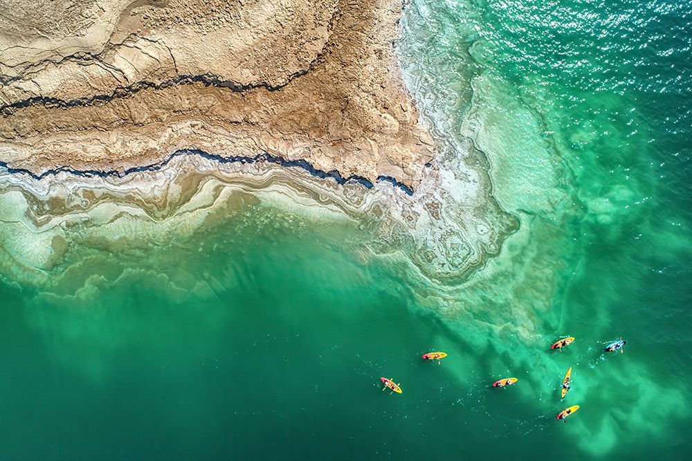 Dead Sea Exploration art print by Ido Meirovich for $57.95 CAD