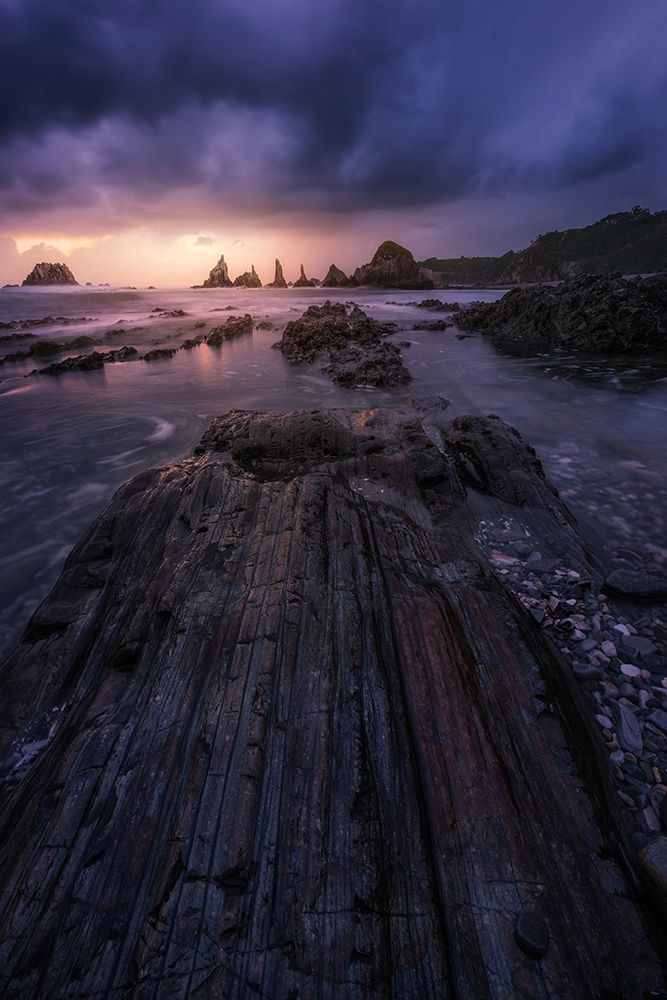 Sunset In Gueirua art print by Jorge Ruiz Dueso for $57.95 CAD
