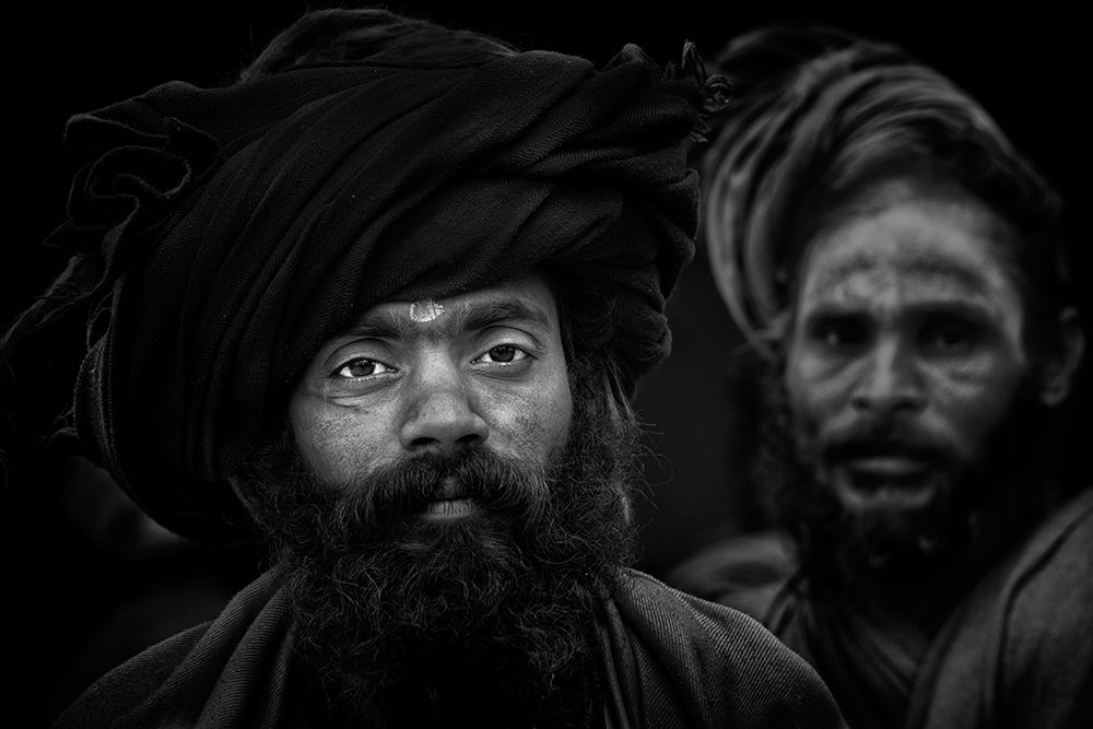 Holy Men. Kumbha Mela. Allahabad art print by Giovanni Cavalli for $57.95 CAD