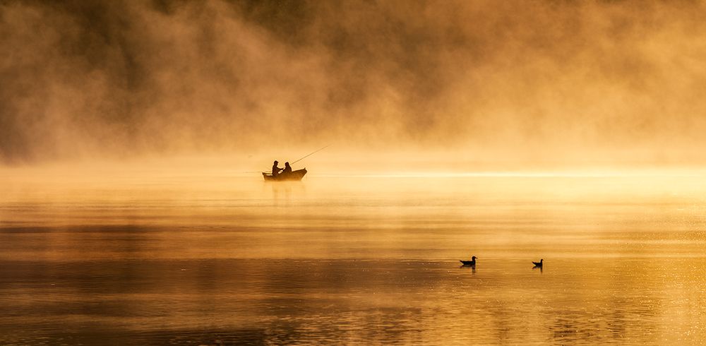 Fishing For Glory . art print by Slawomir Kowalczyk for $57.95 CAD