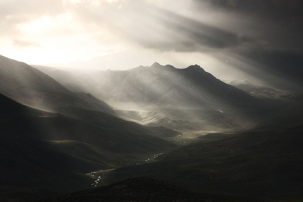 Sun Rays Mood art print by Majid Behzad for $57.95 CAD