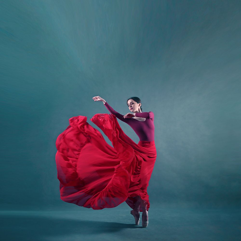 The Girl A Dance art print by Moein Hasheminasab for $57.95 CAD