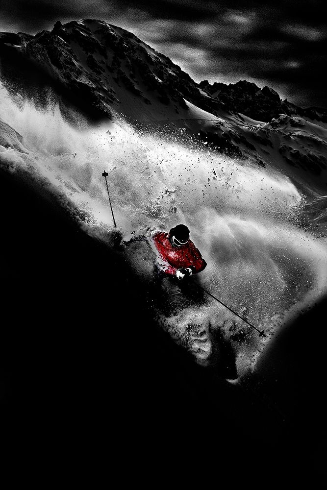 Dark Freeride art print by Tristan Shu for $57.95 CAD