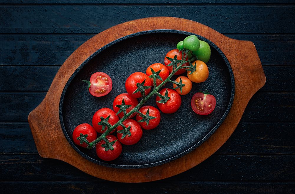 Colourful Tomatoes art print by Aleksandrova Karina for $57.95 CAD