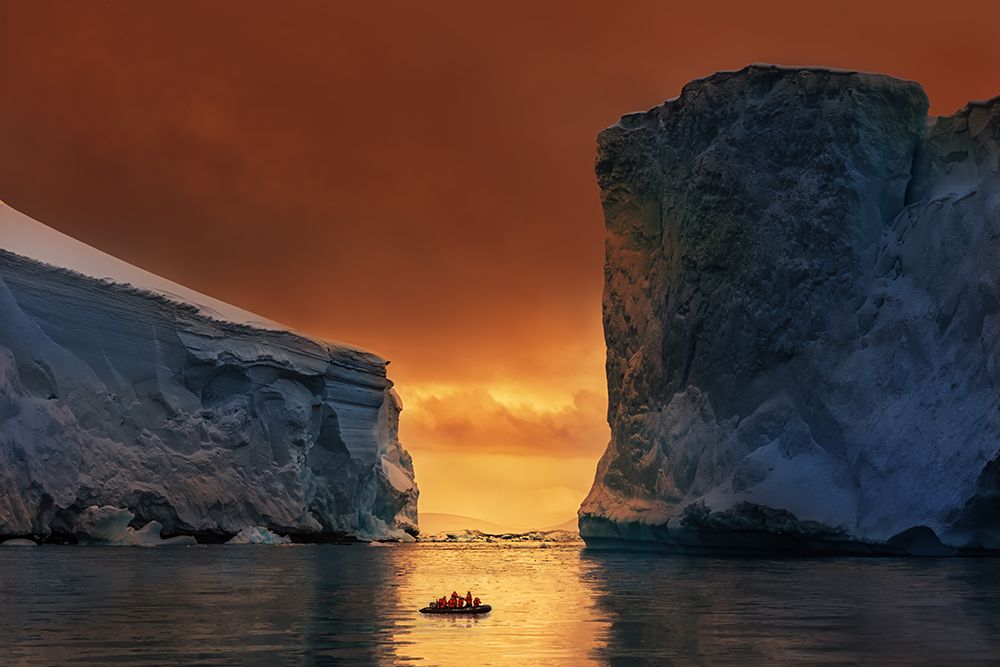 Antarctic Fire Gate art print by James Cai for $57.95 CAD