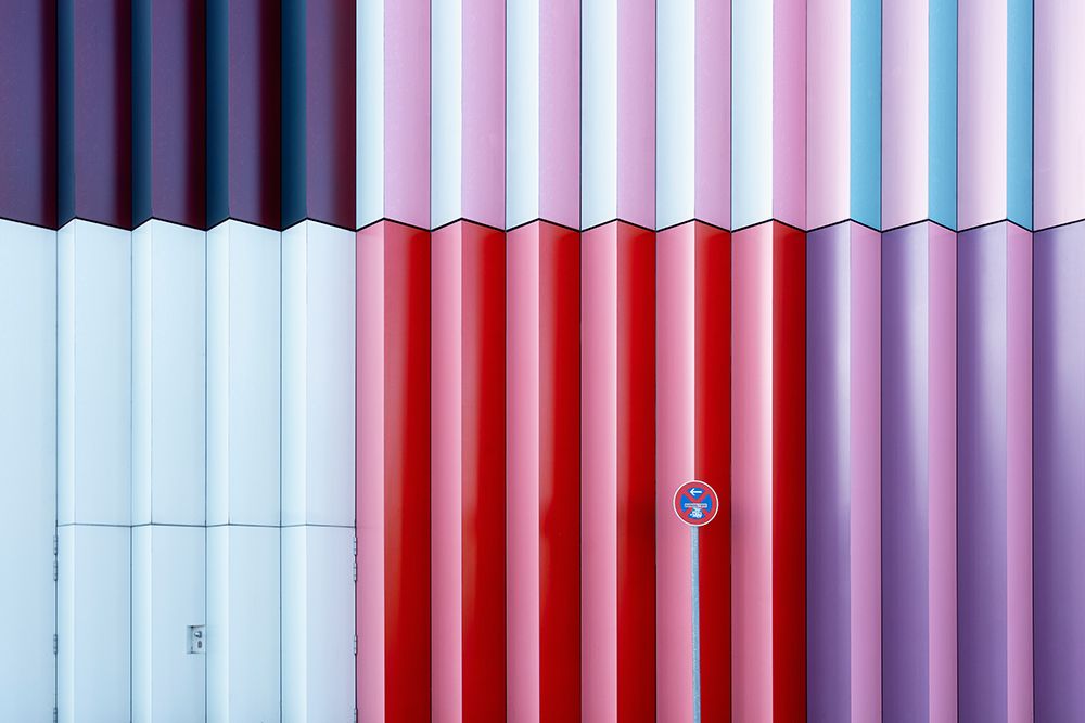 Colorful art print by iso66 for $57.95 CAD