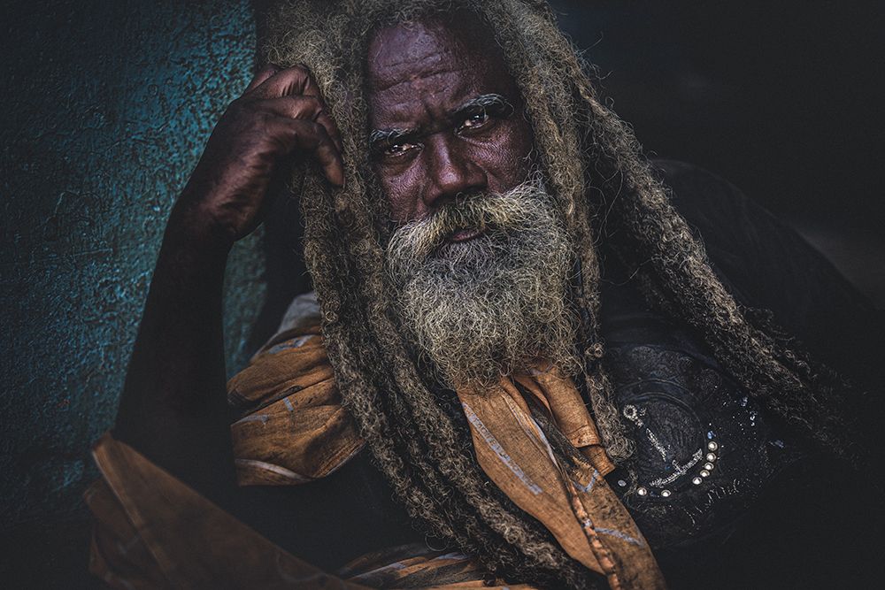 Rasta man from Belo sur Tsiribina art print by Marco Tagliarino for $57.95 CAD