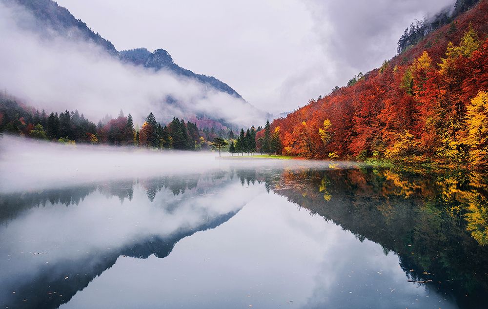 Autumn Reflections art print by Ales Krivec for $57.95 CAD