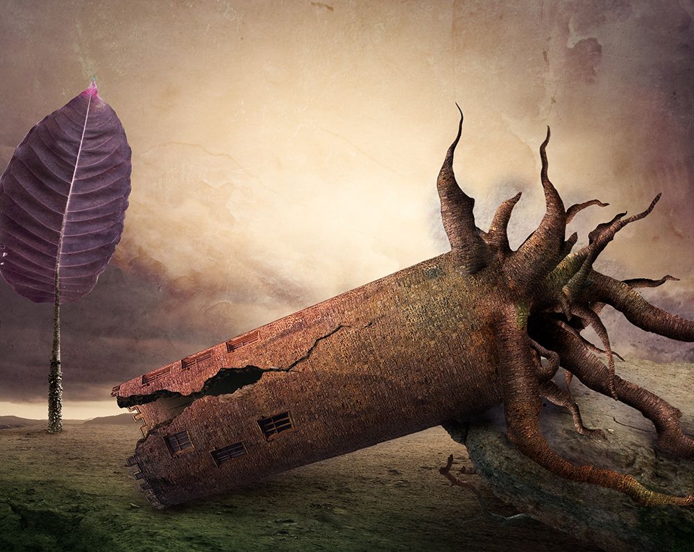 Destruction Is A Tragedy! art print by XibiaoHuang for $57.95 CAD