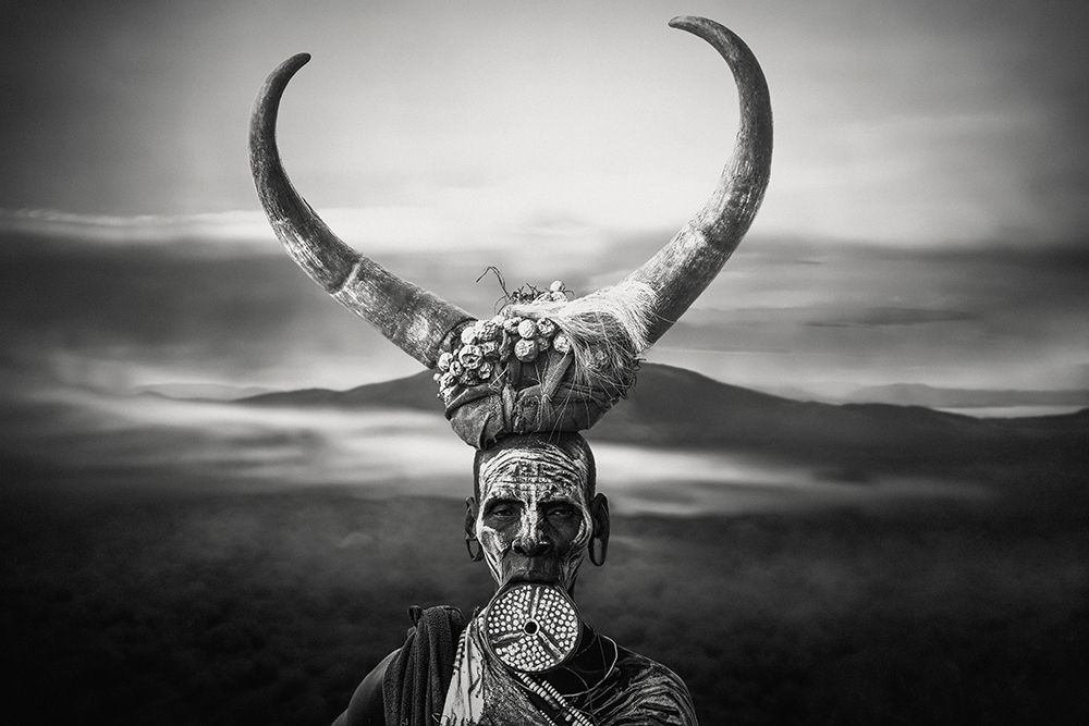 Horns Mursi art print by Svetlin Yosifov for $57.95 CAD