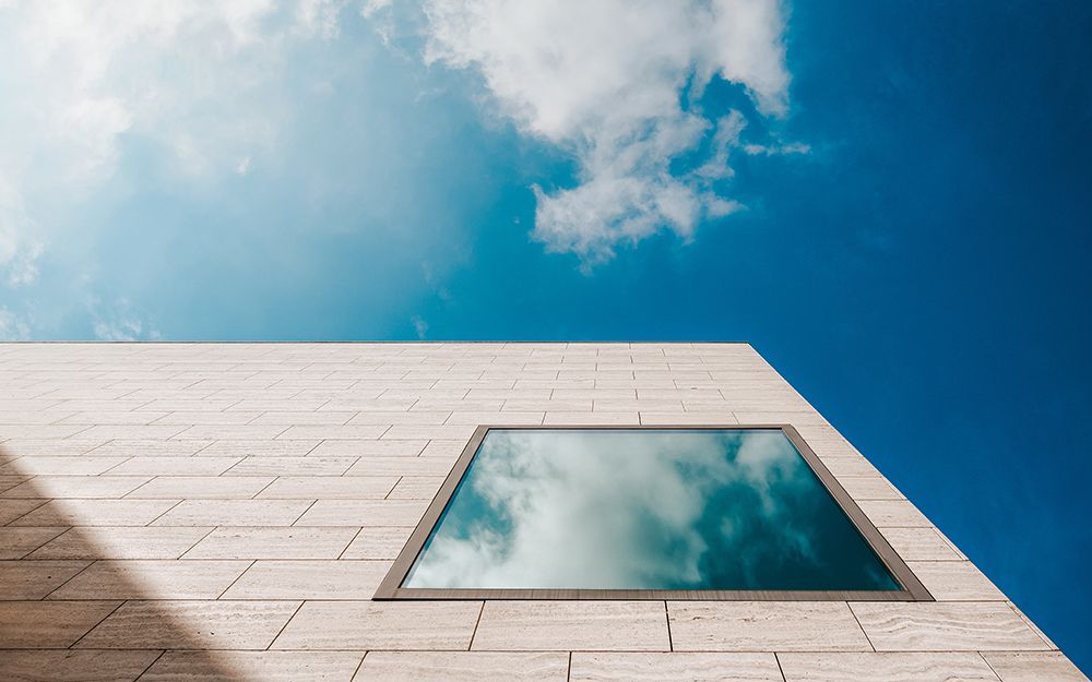 Blue With Clouds art print by Christophe Staelens for $57.95 CAD