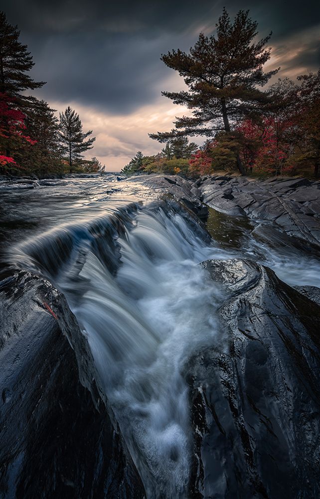 Autumn Getaways In Ontario art print by Larry Deng for $57.95 CAD