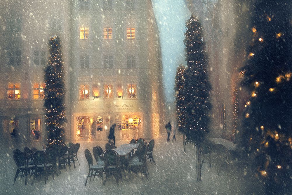 Christmas Mood art print by Roswitha Schleicher-Schwarz for $57.95 CAD