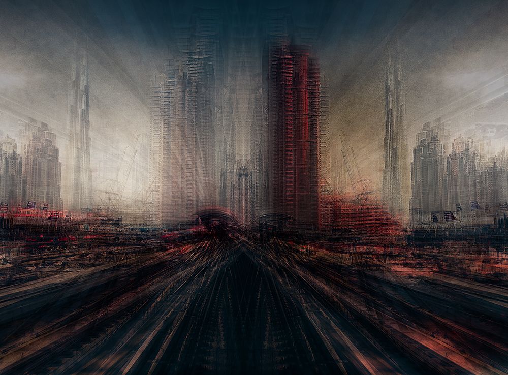 Dubai Station art print by Carmine Chiriaco for $57.95 CAD