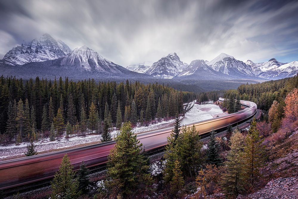 Fast train art print by Jorge Ruiz Dueso for $57.95 CAD