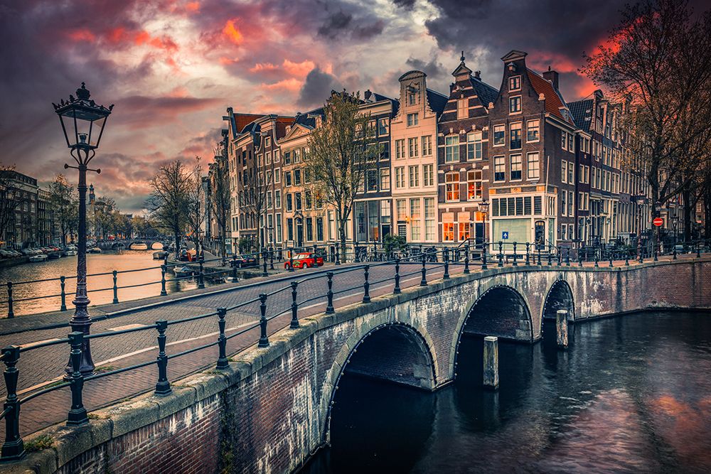 Amsterdam art print by Adrian Popan for $57.95 CAD