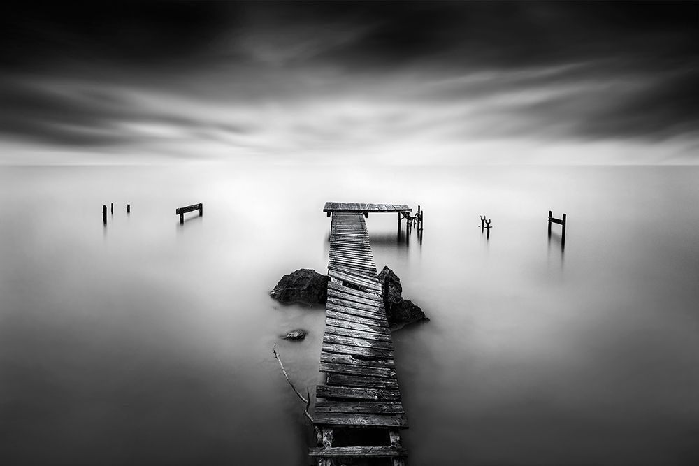 Abandoned Wooden Pier art print by George Digalakis for $57.95 CAD
