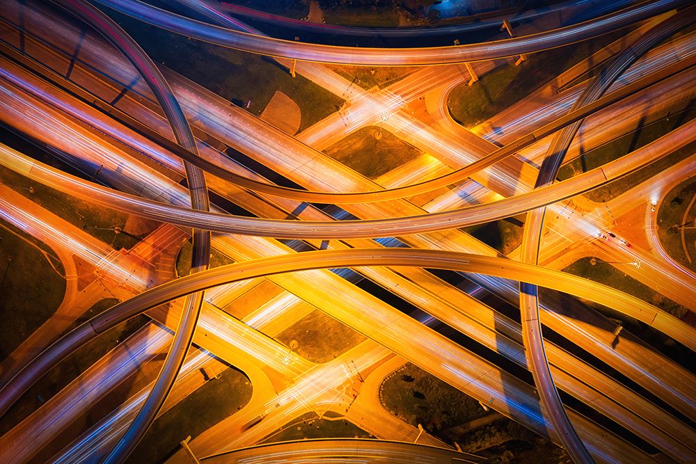 Electric City art print by Michael Zheng for $57.95 CAD
