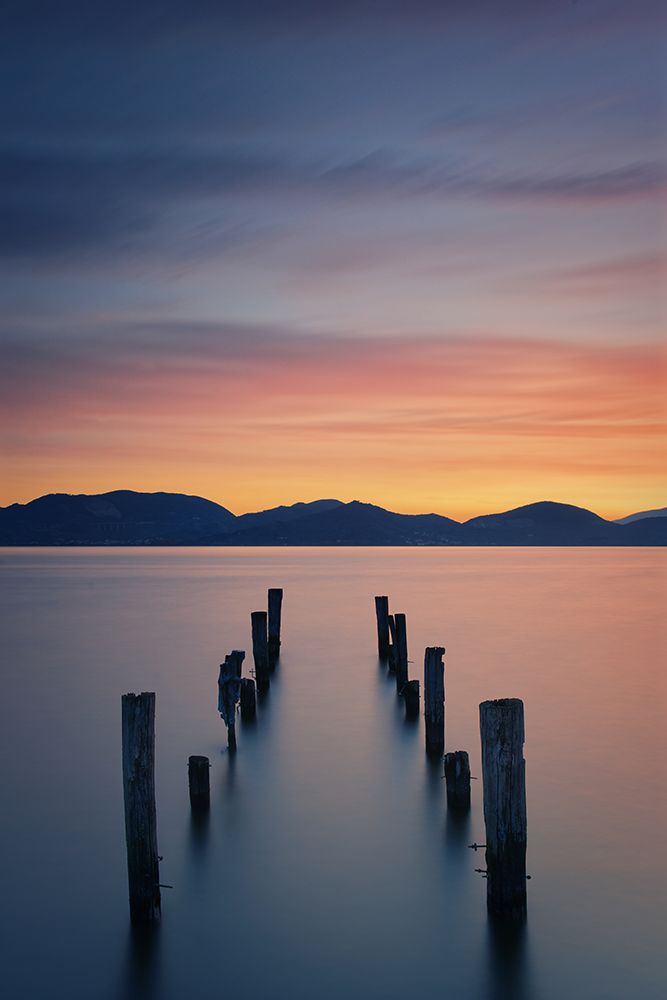Sunrise On The Lake art print by Simon Rohl for $57.95 CAD