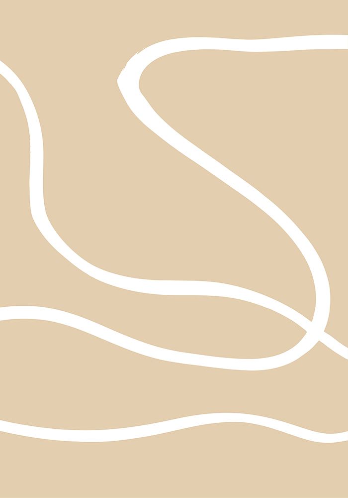 Beige Lines 01 art print by 1x Studio for $57.95 CAD