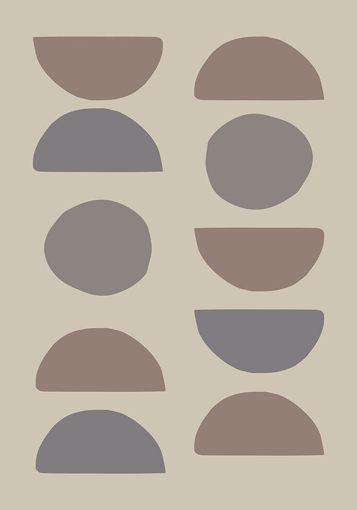 Organic Shapes 02 art print by 1x Studio for $57.95 CAD