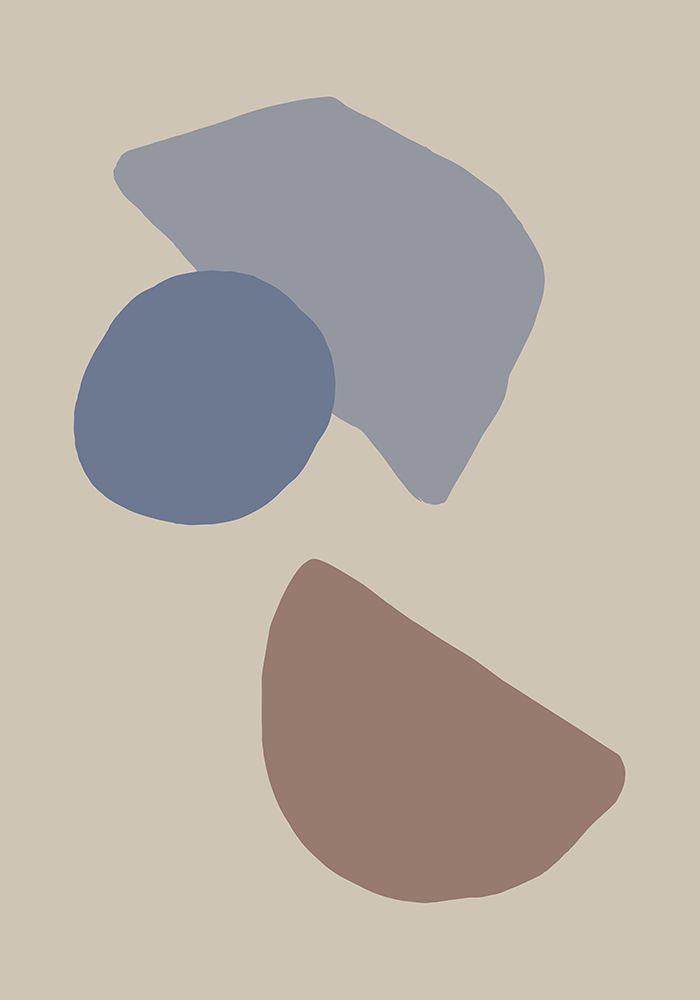 Organic Shapes 04 art print by 1x Studio for $57.95 CAD