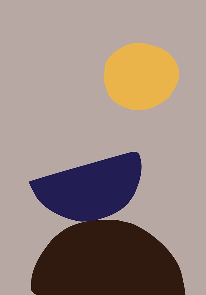 Organic Shapes 07 art print by 1x Studio for $57.95 CAD
