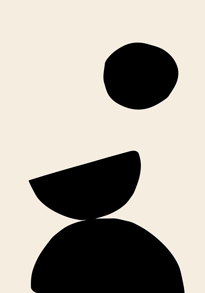 Organic Shapes 09 art print by 1x Studio for $57.95 CAD