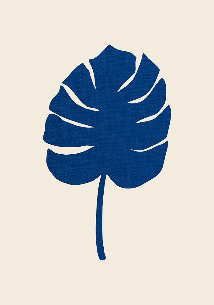 Monstera Canvas Blue art print by 1x Studio for $57.95 CAD